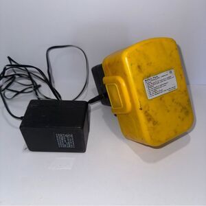 Yellow Battery Pack with Charger